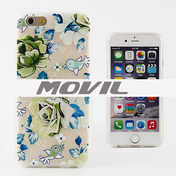 NP-2116 peelings TPU  funda para Apple iPhone 6-6